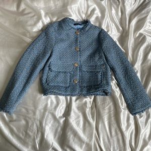 Blue Chanel (knock off) blazer